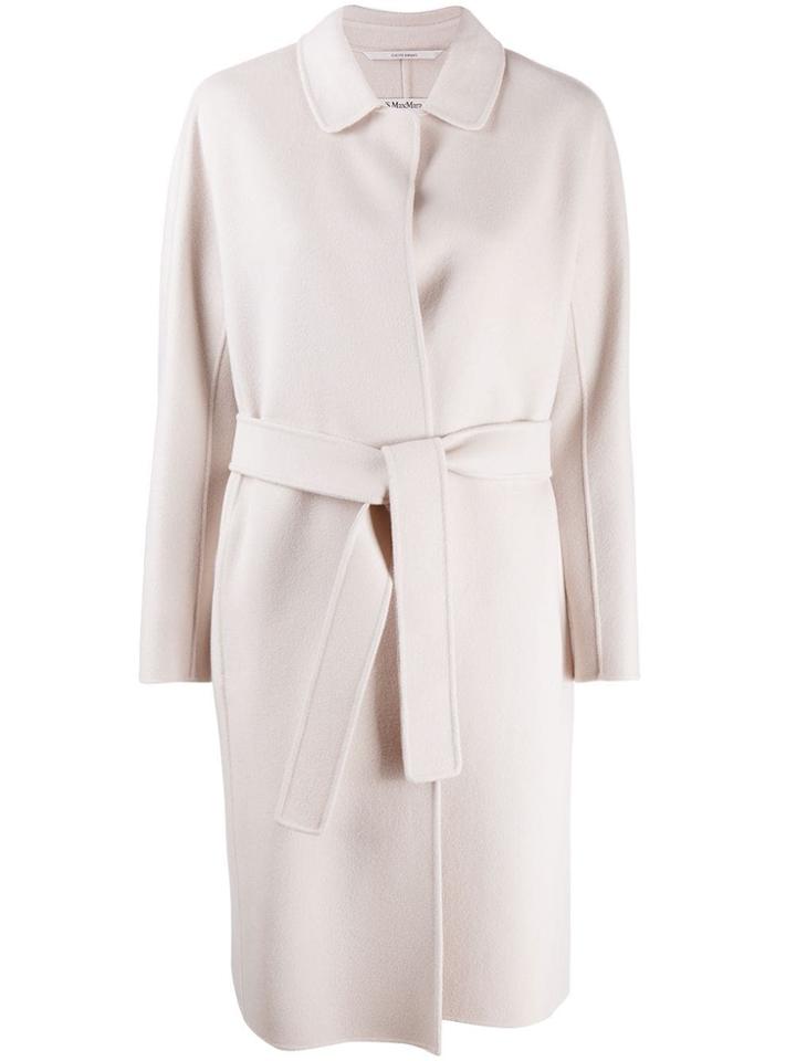 's Max Mara Belted Mid-length Coat - Neutrals