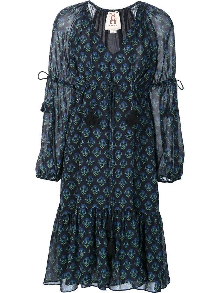 Figue 'nicola' Dress, Women's, Size: Large, Blue, Silk/viscose