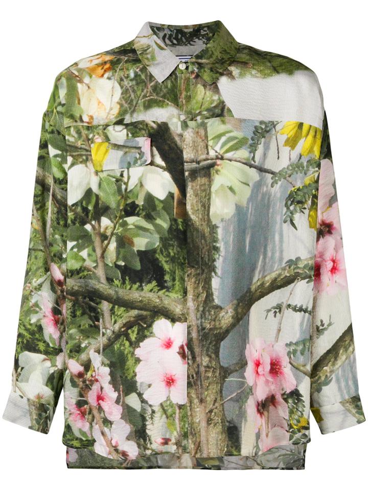 Anntian Floral Print Shirt - Multicolour