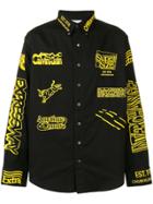 Calvin Klein Jeans Est. 1978 Brand Patch Button-down Shirt - Black