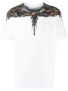 Marcelo Burlon County Of Milan Scratched Wings Print T-shirt - White