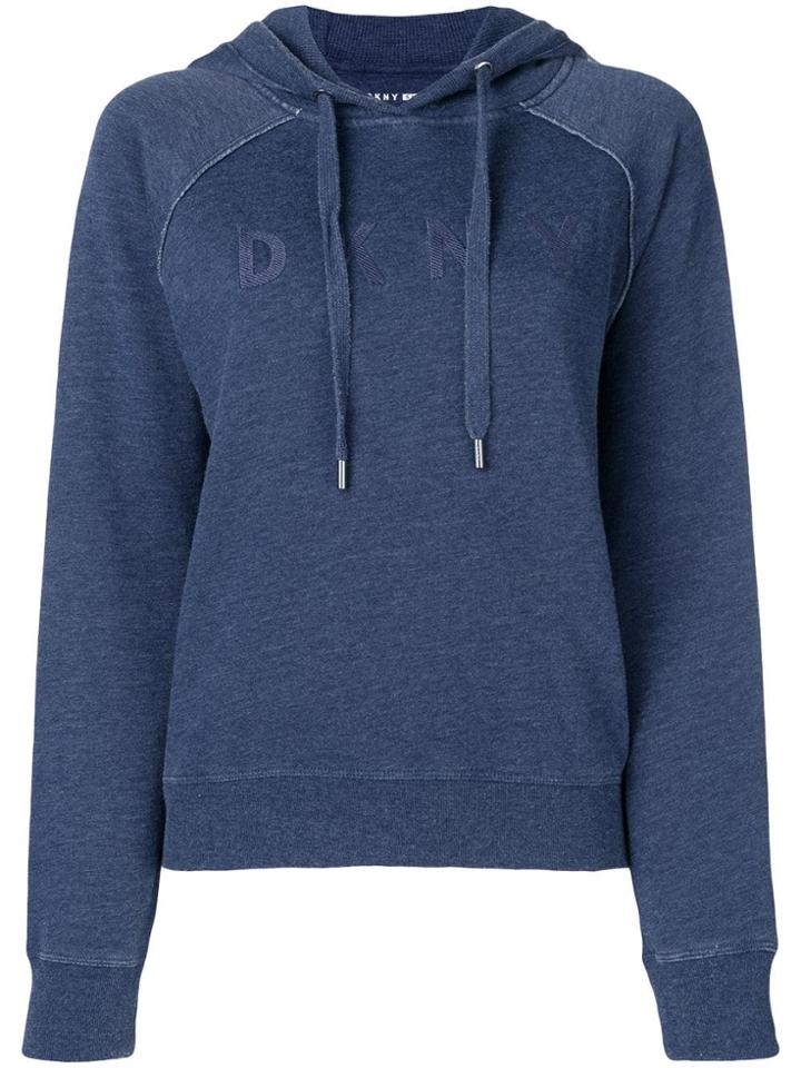 Dkny Hooded Sweatshirt - Blue