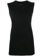Rick Owens Fitted Tank Top - Black