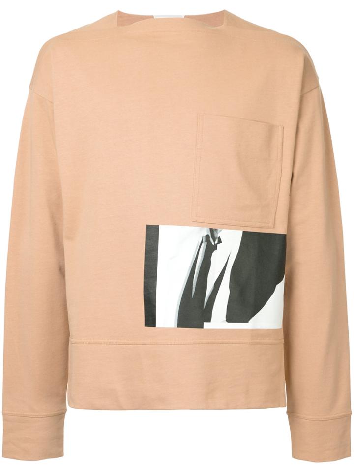 Cerruti 1881 Photo-print Sweatshirt - Brown