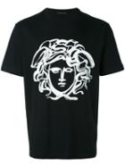 Versace - Painted Medusa T-shirt - Men - Cotton - Xs, Black, Cotton