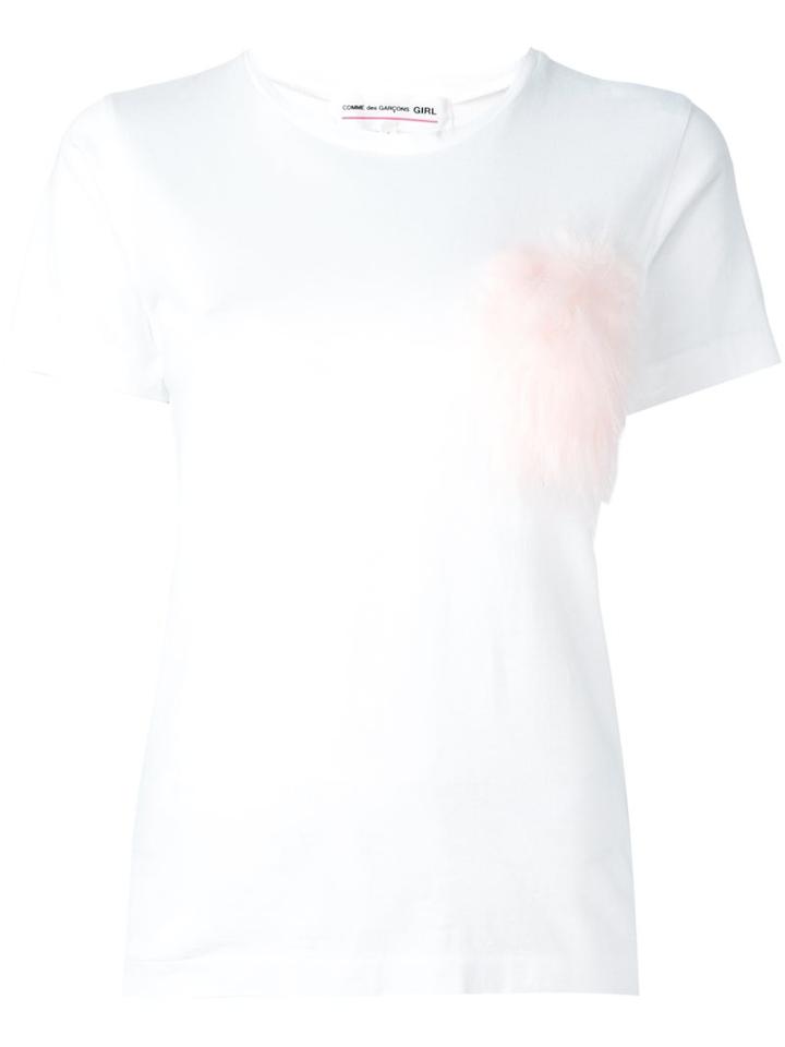Comme Des Garçons Girl Embellished Detailing T-shirt