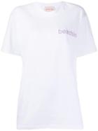 Natasha Zinko Beachin Slogan T-shirt - White