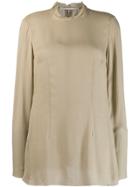 Cherevichkiotvichki Longsleeved Blouse - Neutrals