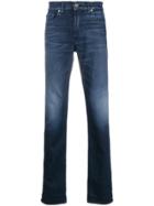 7 For All Mankind Washed Jeans - Blue