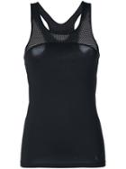 Nike - Mesh-panelled Tank Top - Women - Polyester/spandex/elastane - M, Black