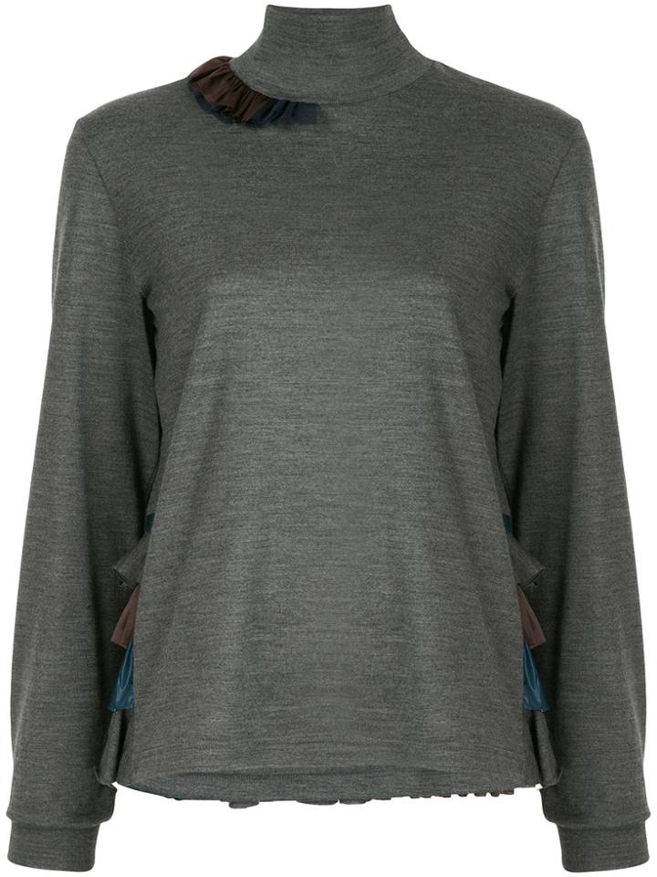 Kolor Turtleneck Jumper - Grey
