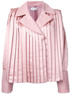Donnah Mabel Pleated Trim Jacket, Women's, Size: 0, Pink/purple, Polyester