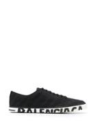 Balenciaga Logo Sneakers - Black