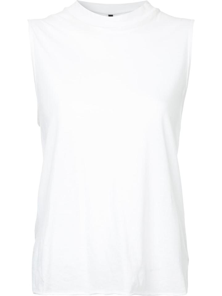 Nobody Denim High Neck Tank Top - White