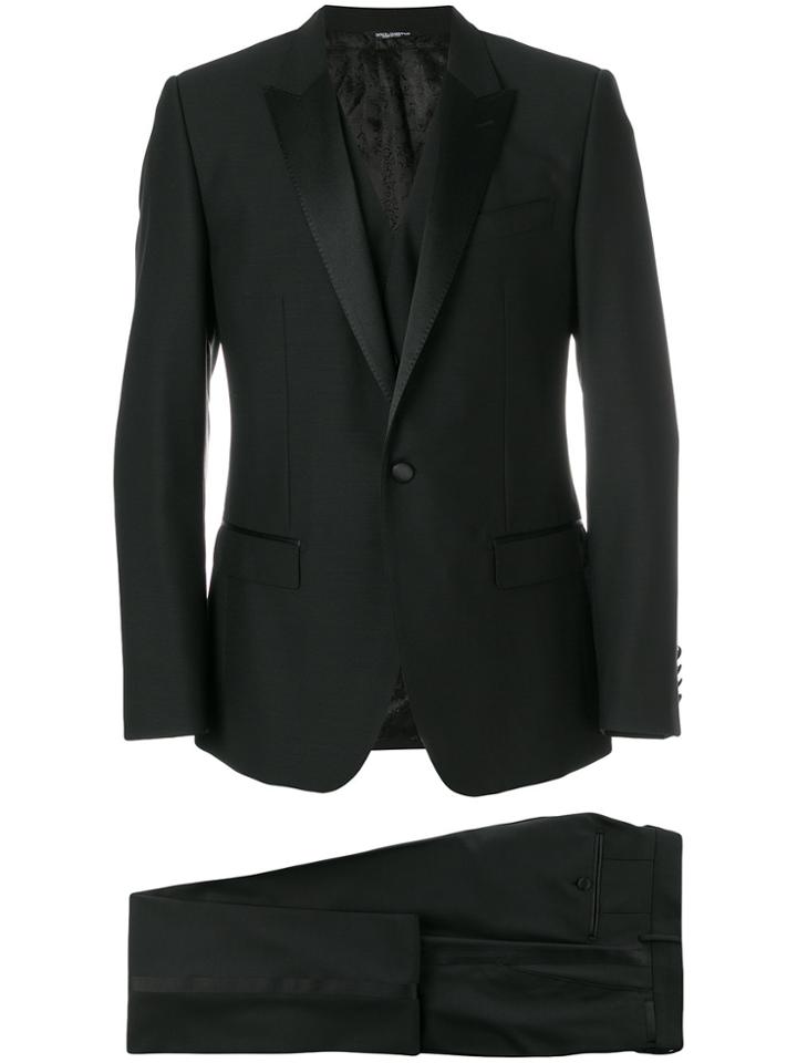 Dolce & Gabbana 3 Piece Suit - Black