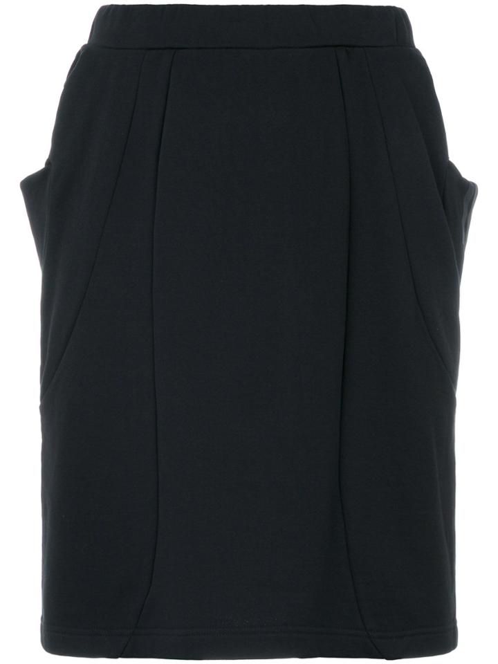 Y-3 Patch Pockets Knitted Skirt - Black