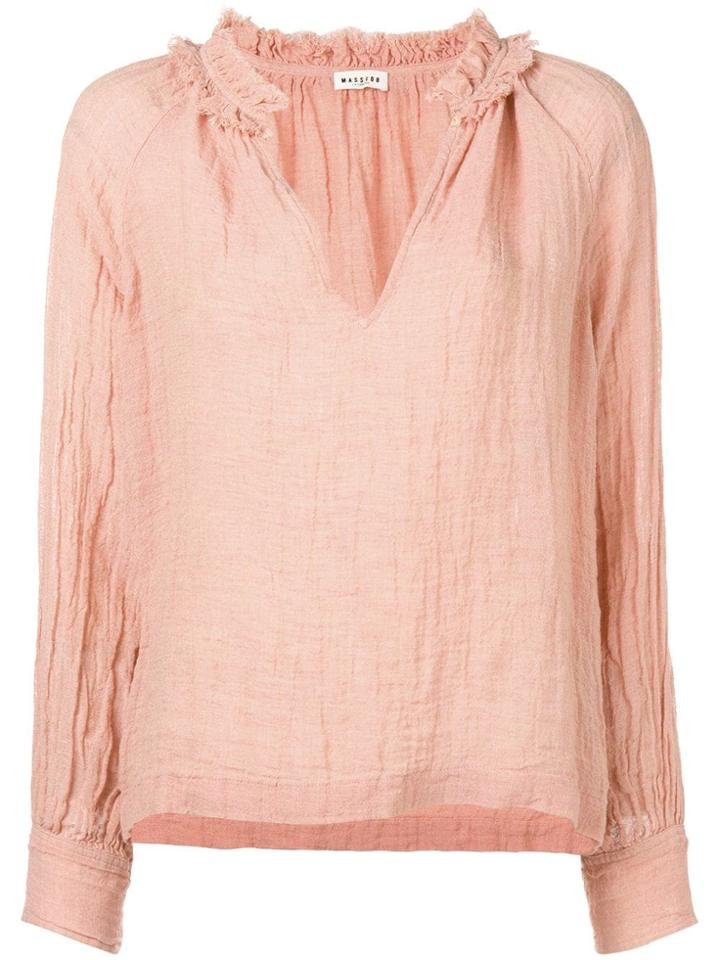 Masscob V-neck Tunic - Pink