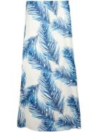 Tory Burch Printed Feather Skirt