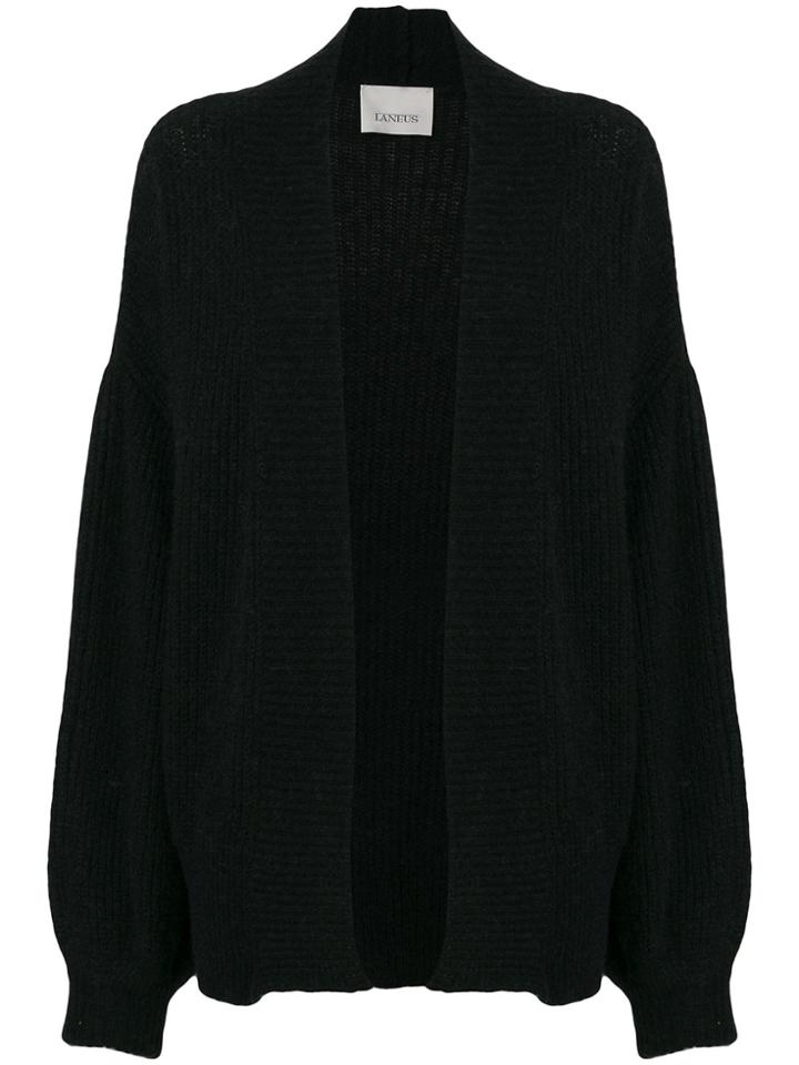 Laneus Bell Sleeve Cardigan - Black