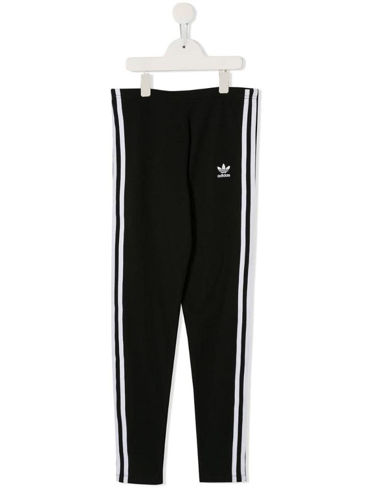 Adidas Kids Teen 3-stripes Leggings - Black
