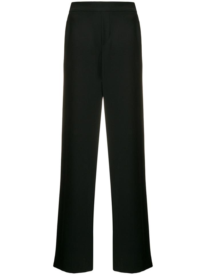 P.a.r.o.s.h. Flared Tailored Trousers - Black