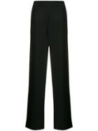 P.a.r.o.s.h. Flared Tailored Trousers - Black