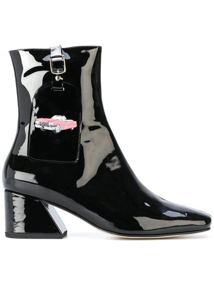 Dorateymur Hanging Tag Boots - Black