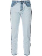 No21 Inside-out Effect Jeans - Blue