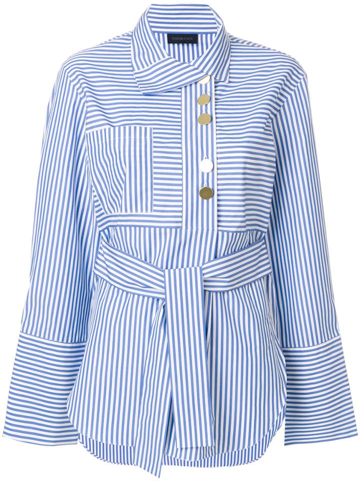 Eudon Choi Striped Blouse - Blue