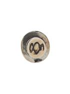 Yohji Yamamoto Engraved Stud Earring - Metallic