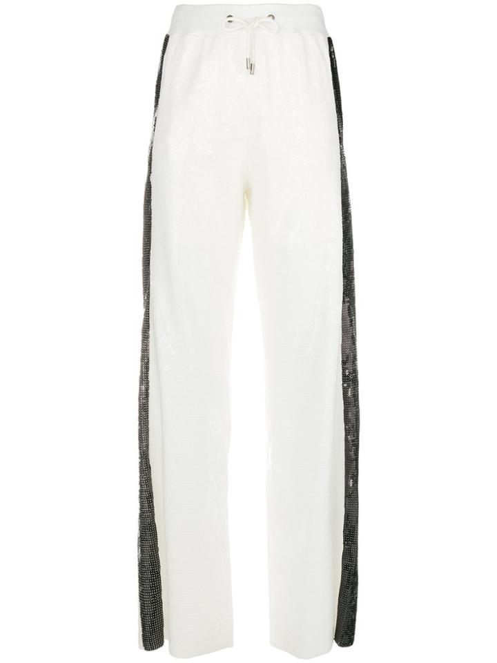 Alberta Ferretti Rainbow Week Trousers - White