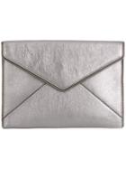 Rebecca Minkoff Envelope Shaped Clutch - Grey