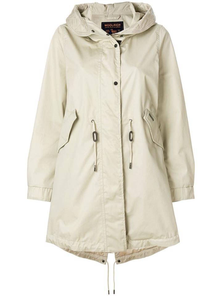 Woolrich Flap Pocket Parka - Nude & Neutrals