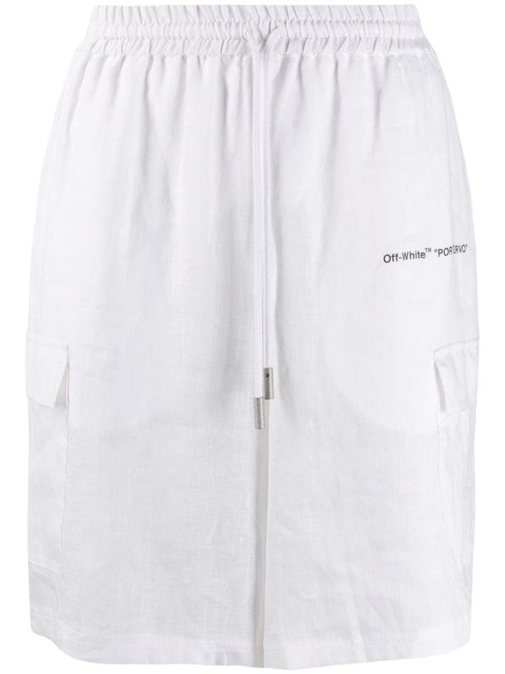 Off-white Arrow Logo Lightweight Shorts
