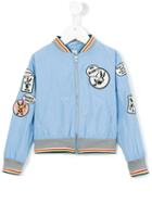 No Added Sugar Word In Edgeways Jacket, Boy's, Size: 9 Yrs, Blue