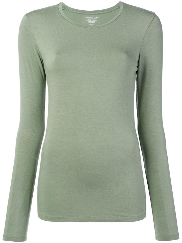 Majestic Filatures Long Sleeve Tee - Green