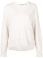 Vince Classic Long-sleeve Sweater - Nude & Neutrals