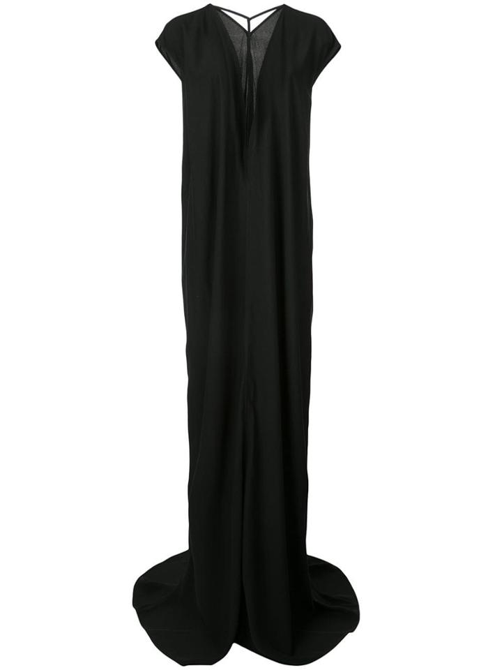 Rick Owens Tulle Detail Dress - Black