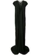 Rick Owens Tulle Detail Dress - Black
