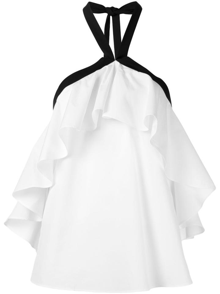 Alice+olivia Alyssa Blouse, Women's, Size: Small, White, Cotton