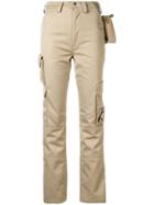 Marine Serre Explorer Straight Trousers - Neutrals