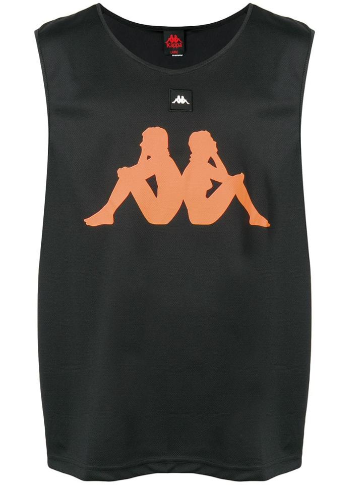 Kappa Logo Tank Top - Black