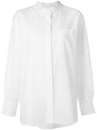 Chloé - Pineapple Broderie Anglaise Shirt - Women - Cotton - 40, White, Cotton