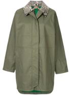 No21 Zipped Parka Coat - Green