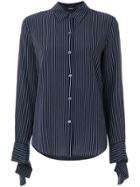 Theory Striped Shirt - Blue