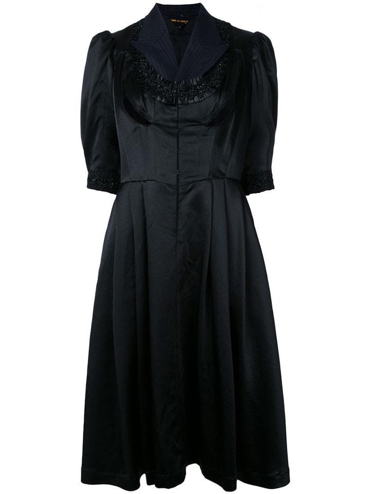 Comme Des Garçons Pre-owned Embellished Dress - Black