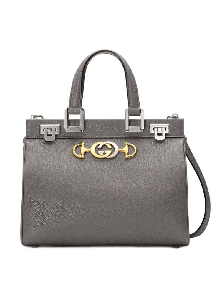 Gucci Zumi Tote Bag - Grey