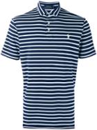 Polo Ralph Lauren Striped Polo Shirt, Men's, Size: Large, Blue, Cotton