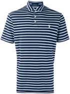 Polo Ralph Lauren Striped Polo Shirt, Men's, Size: Large, Blue, Cotton