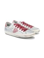 Philippe Model Kids Teen Lace-up Sneakers - Metallic